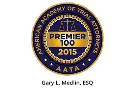 American Academy Of Trial Attorneys Premier 100 2015 Gary Medlin