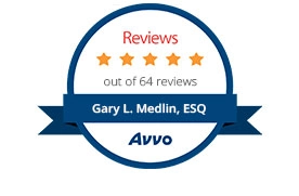 Avvo 2020 Top Rated 5 Stars Criminal Defense Lawyers Gary L. Medlin