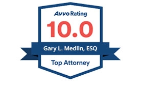 Avvo Rated Superb 10 Award 2020 Criminal Defense Gary L. Medlin