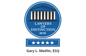 Lawyers Of Distinction 2019 Gary Medlin